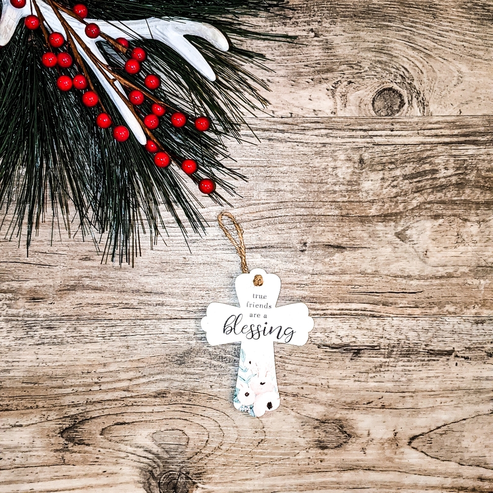 "True Friends are a Blessing" Wall Decor Ornament - Picture 1 of 1